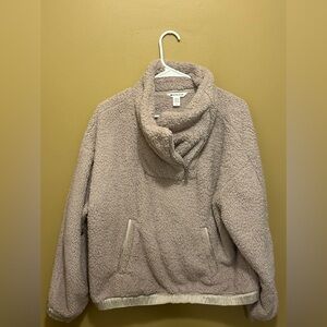 Athleta Cozy Taupe Sweater